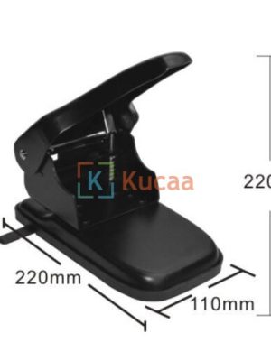  Kucaa 2-inch Reach 1/4 inch 6mm Deep Throat Heavy Duty Hand  Held Single Hole Punch for PVC Cards ID Cards Badge Photos : Arts, Crafts &  Sewing