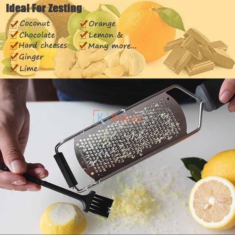 Stainless steel cheese grater zester87