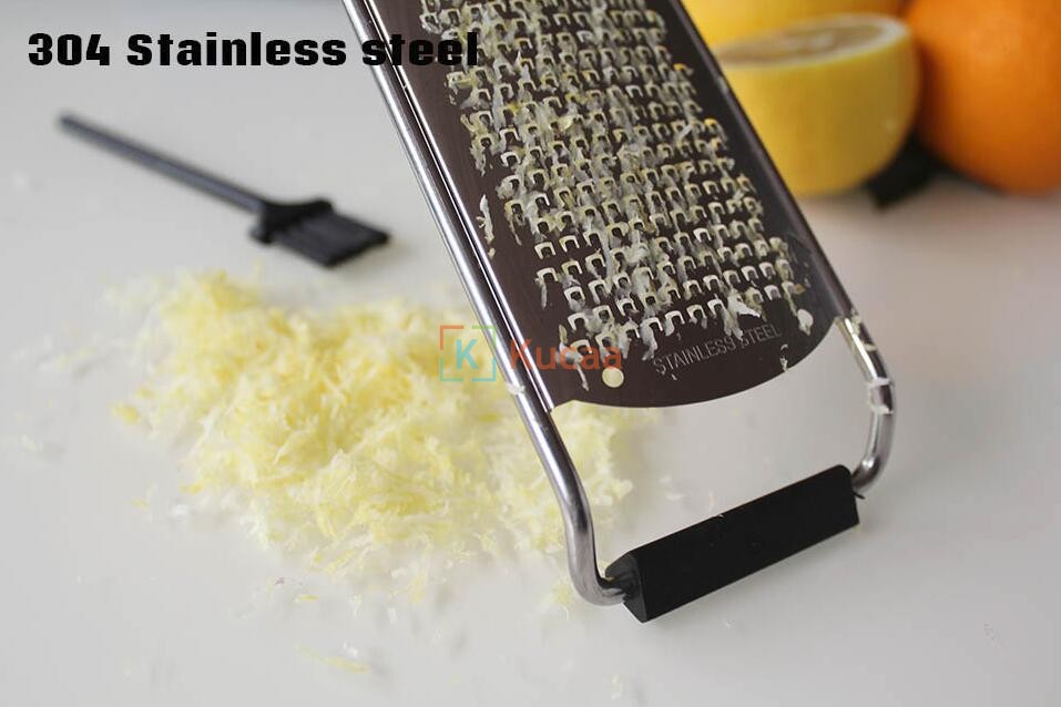 Stainless steel cheese grater zester