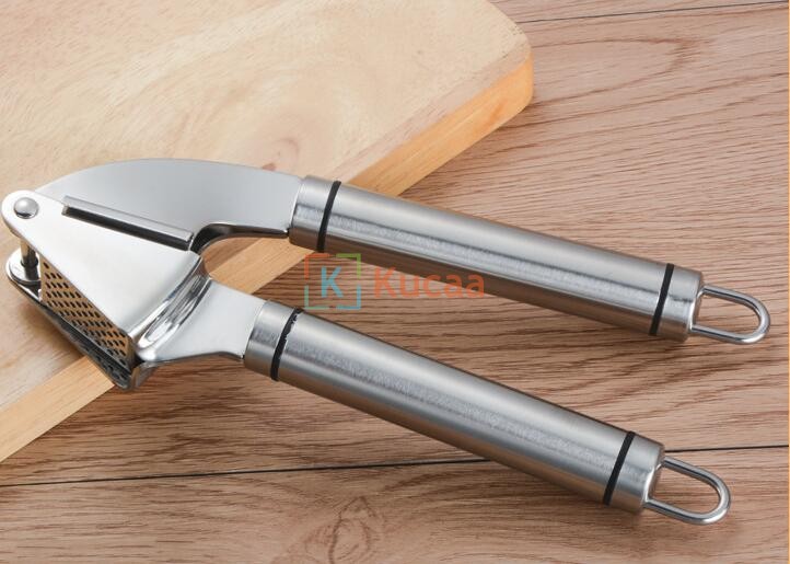 Stainless Steel Garlic Press and Peeler Set53